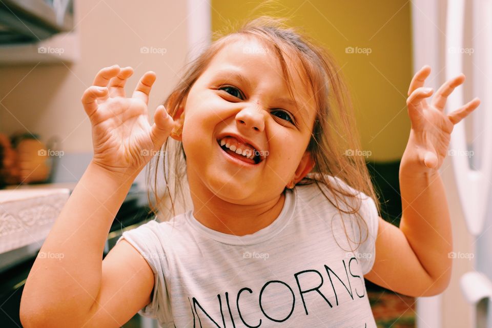 Woman, Indoors, Child, People, Enjoyment