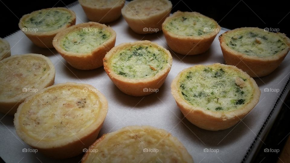 variety of quiche