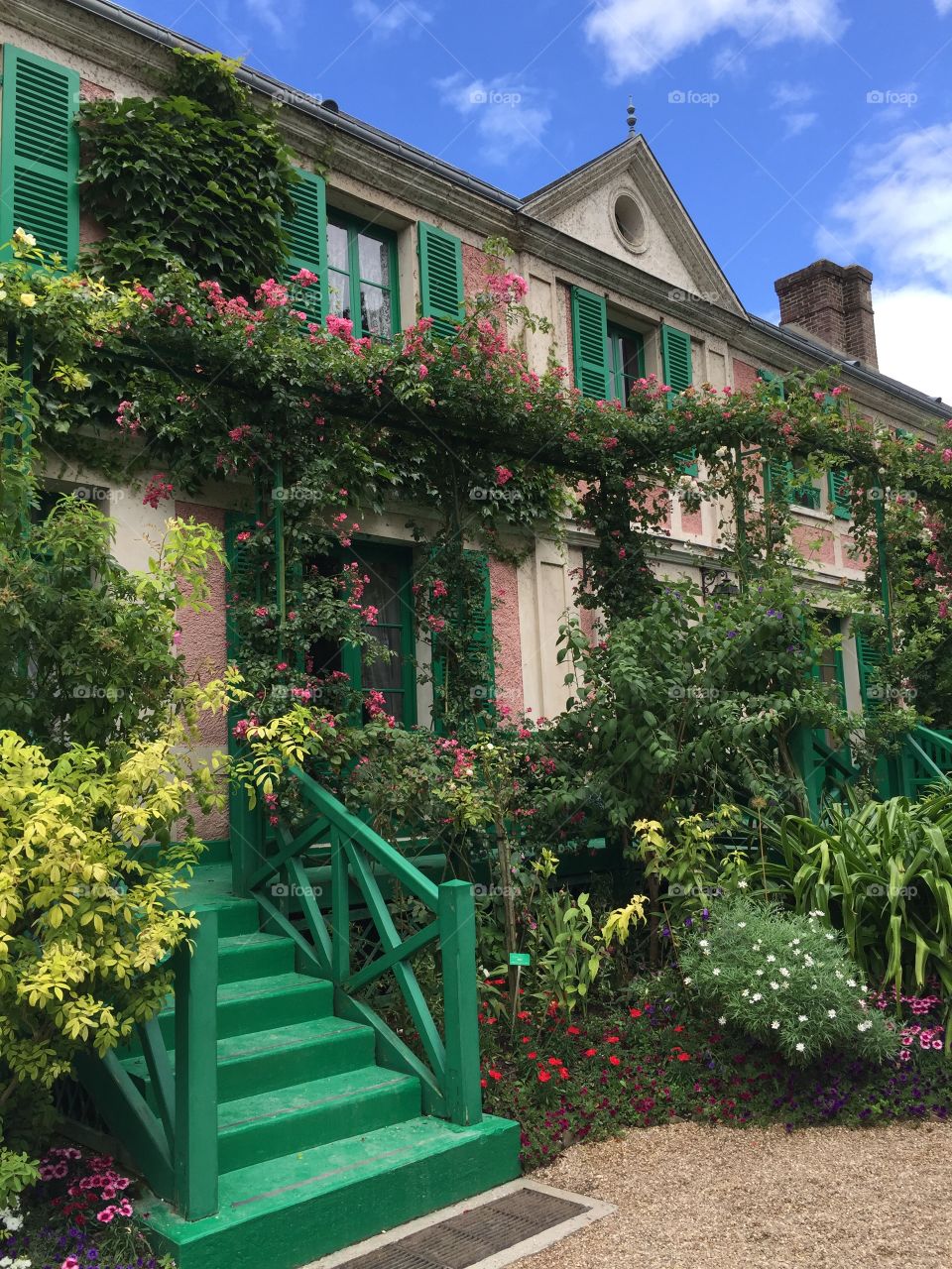 Claude Monet's house at Giverny