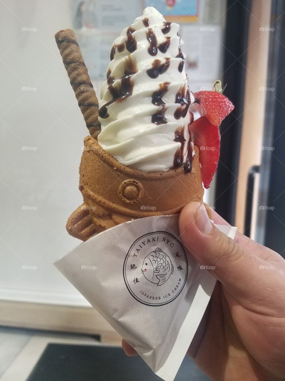 Taiyaki NYC fish ice cream