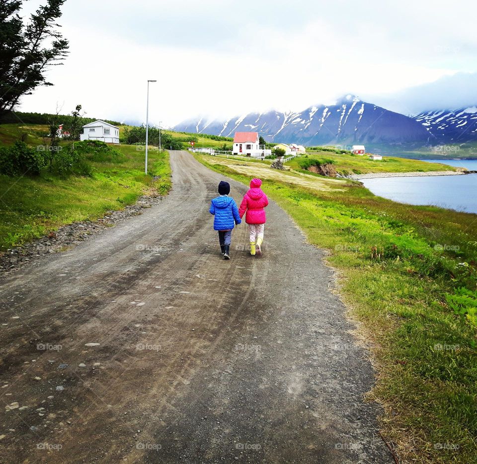 Best Friends Enjoying Freedom In Hrísey Island 💙