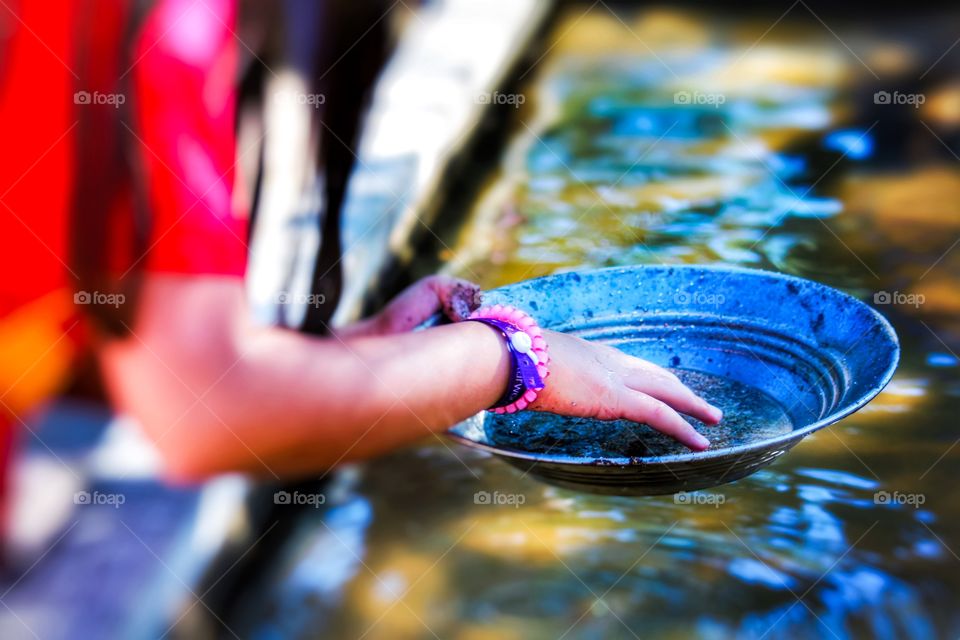 Looking for gold 😜