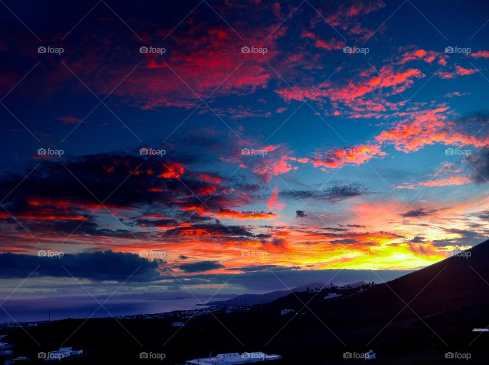 Lanzarote Vulcanos Dusk