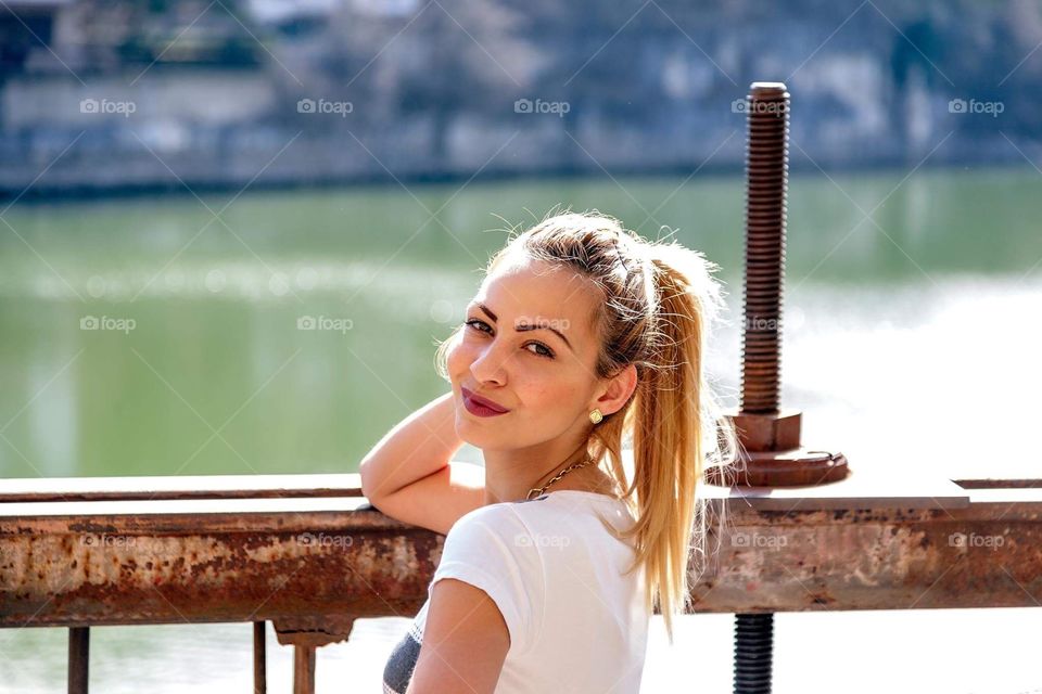 Woman, Summer, Water, Outdoors, Relaxation