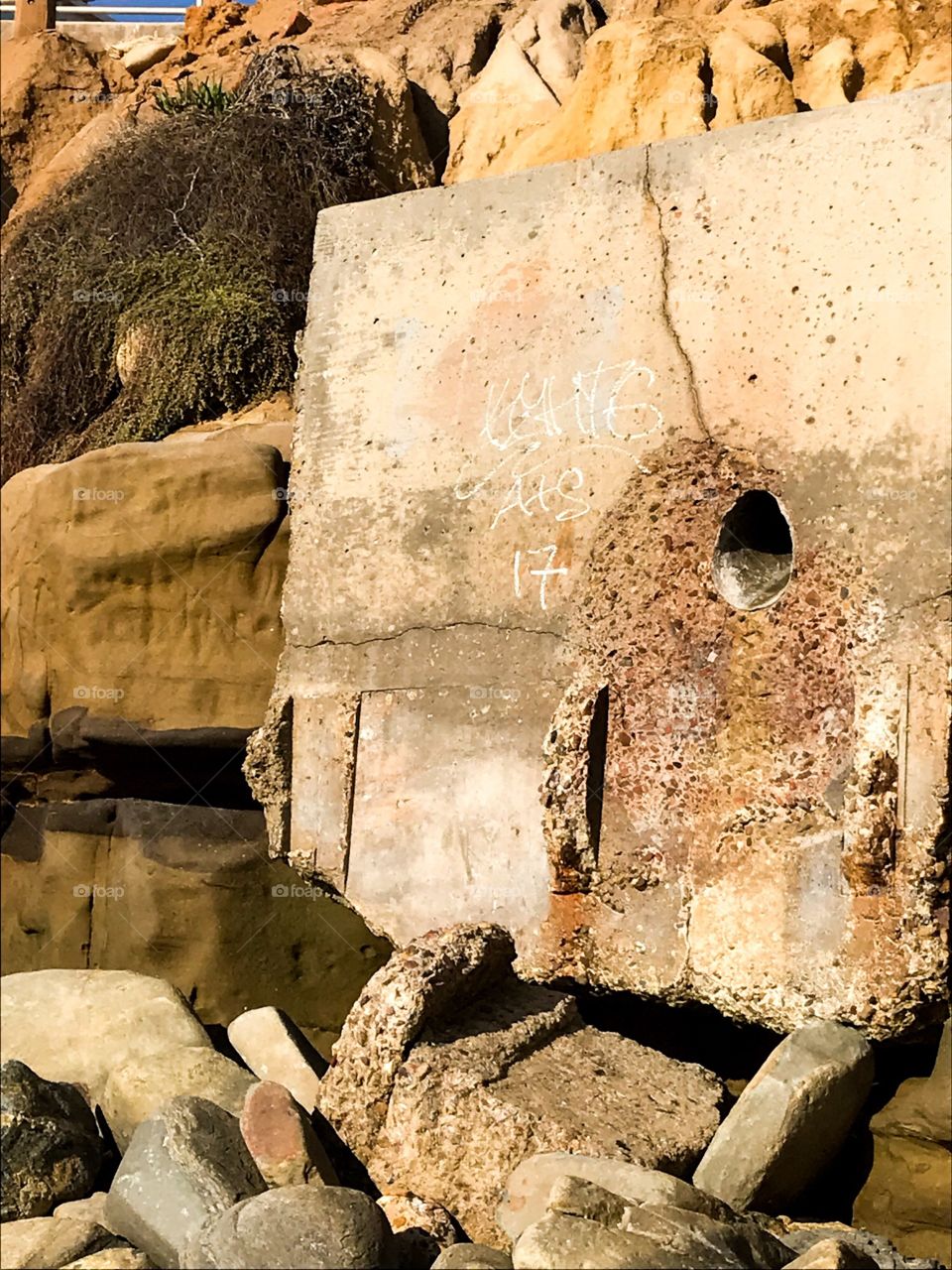 Rocky Writings upon the California Shore