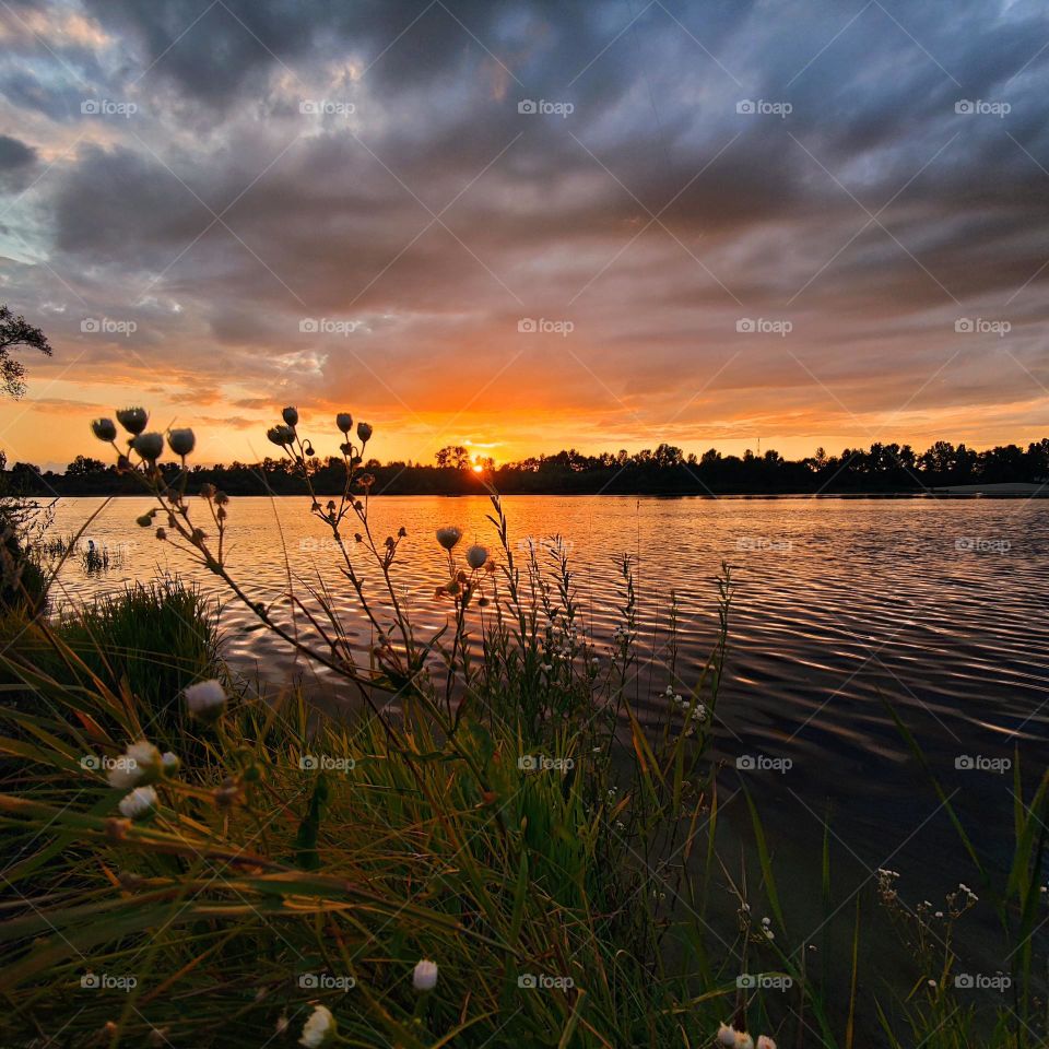 Beautiful cloudy sky