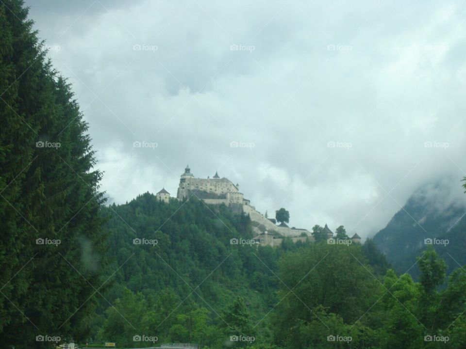 Castle on the mountain