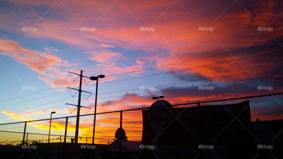 sunset colorful