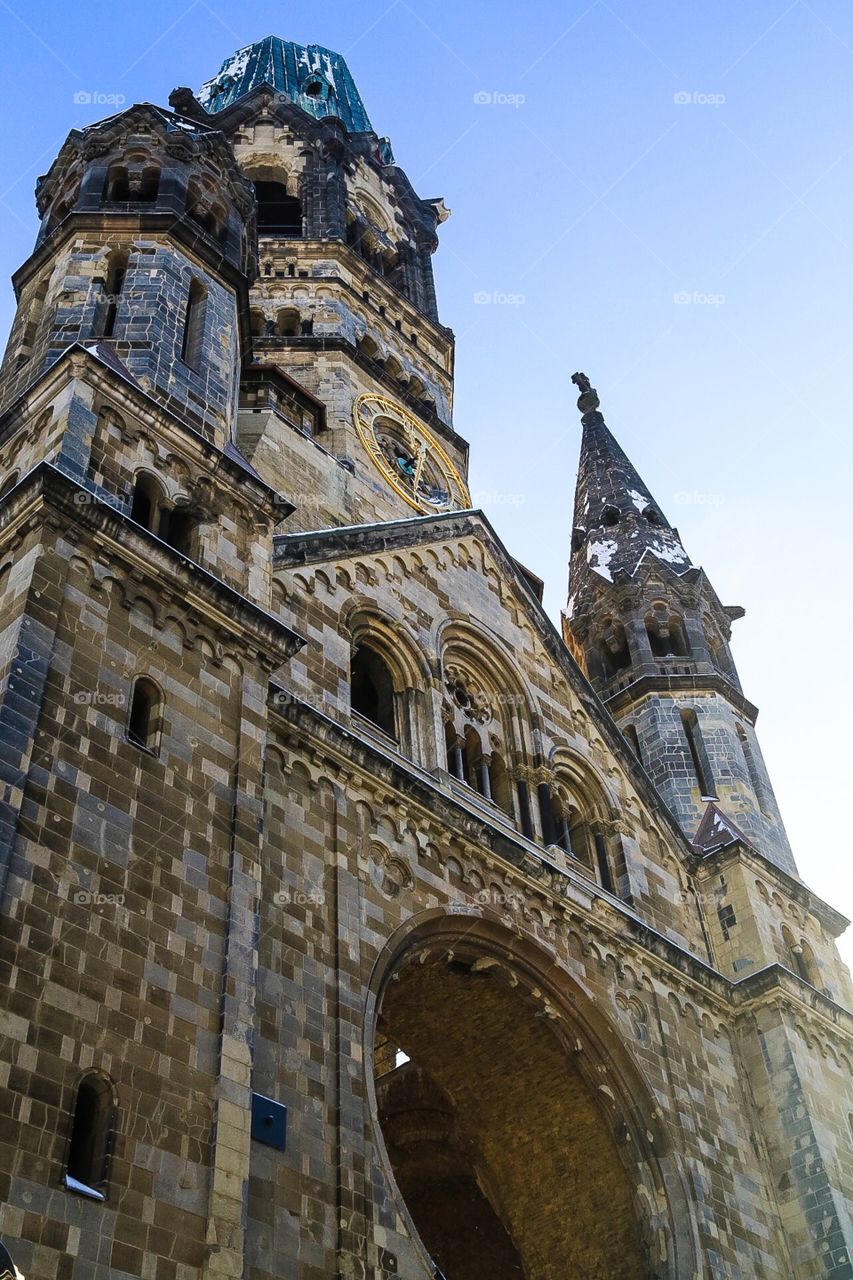 Berlin Kaiser-Wilhelm-Gedächtniskirche. Berlin Kaiser-Wilhelm-Gedächtniskirche