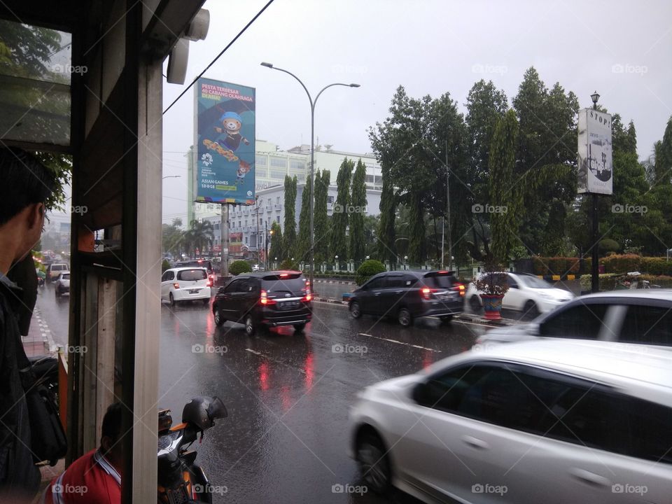 rain in palembang