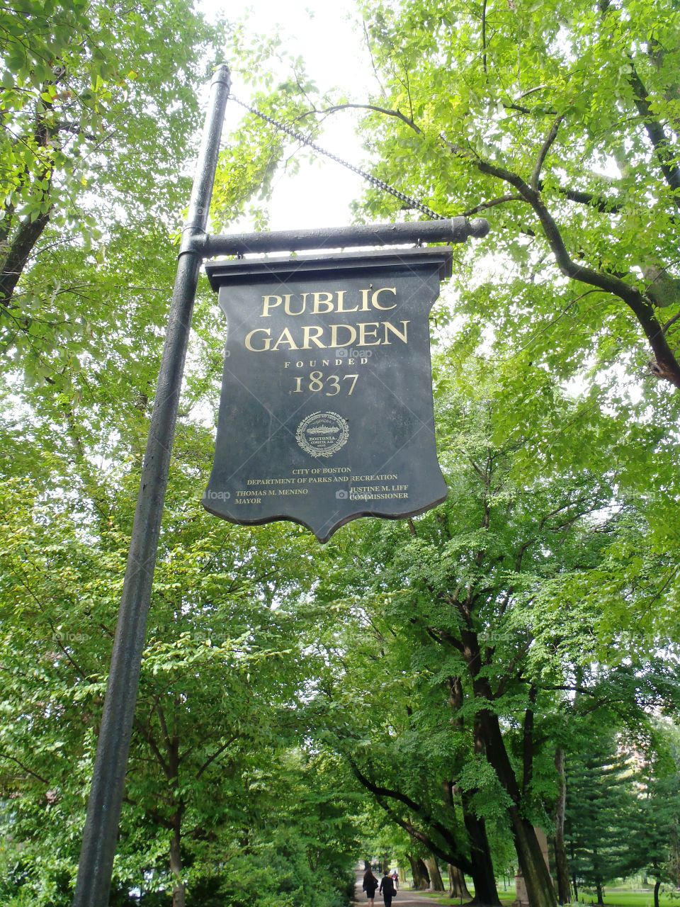 The Boston Public Garden