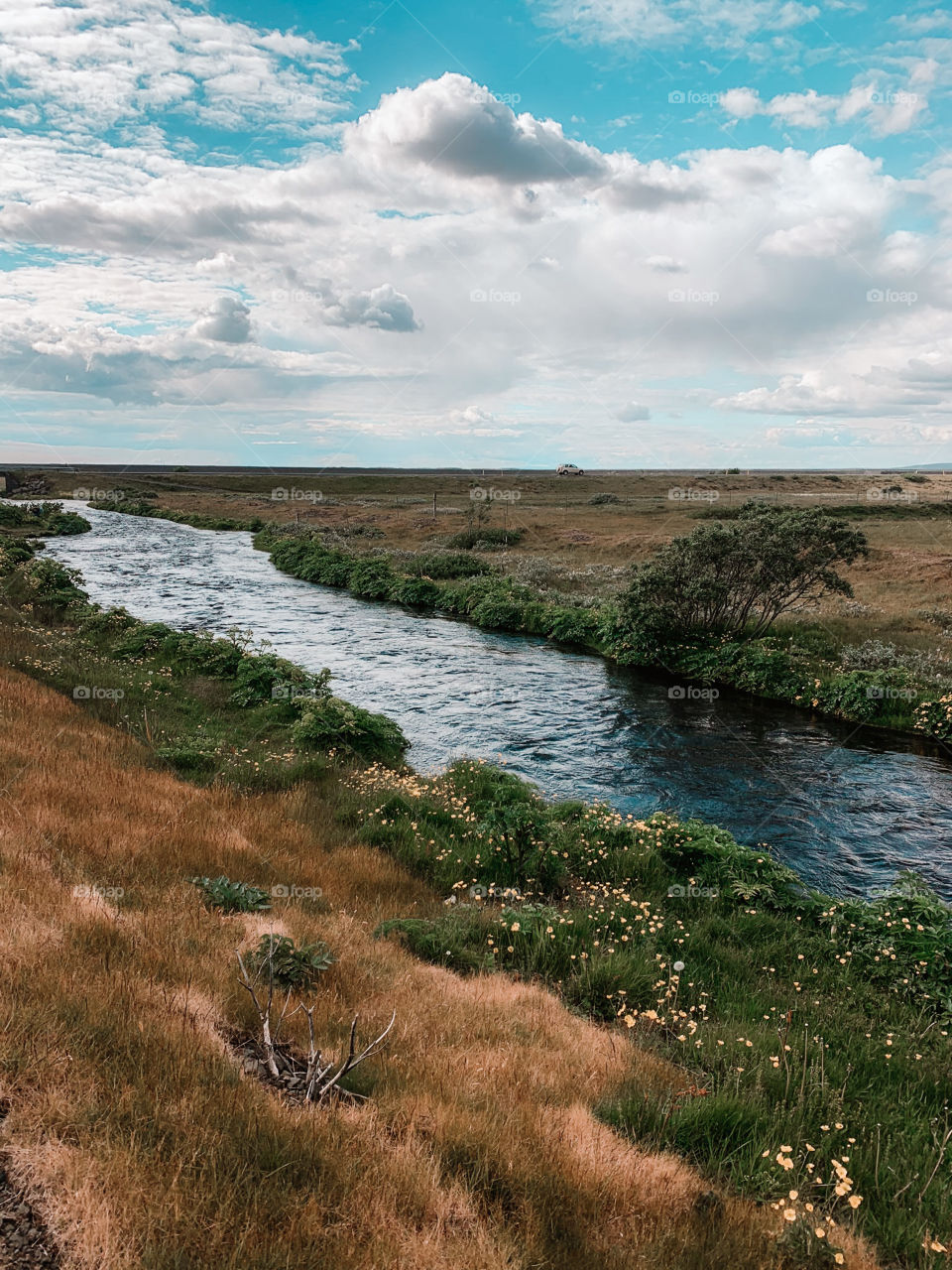 river somewhere in iceland 