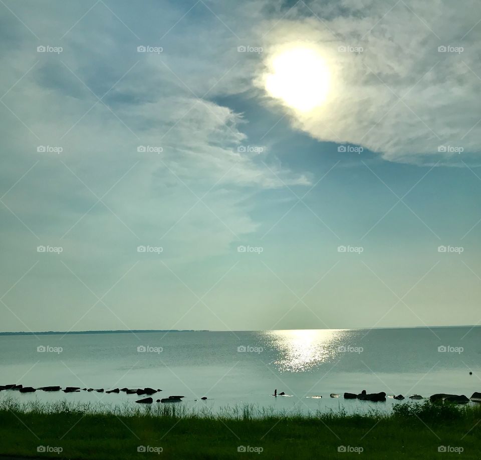 Sunshine on the way to Destin