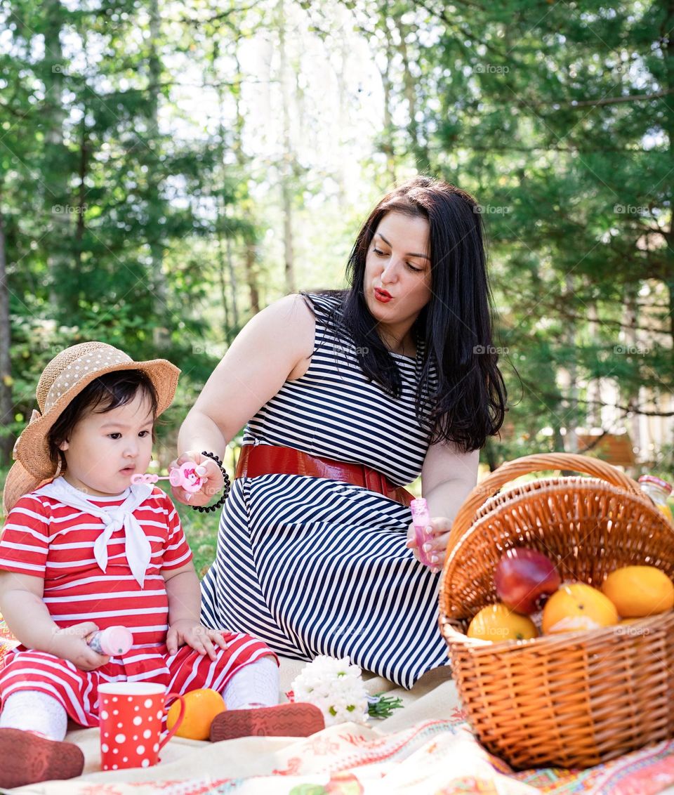 picnic at the park