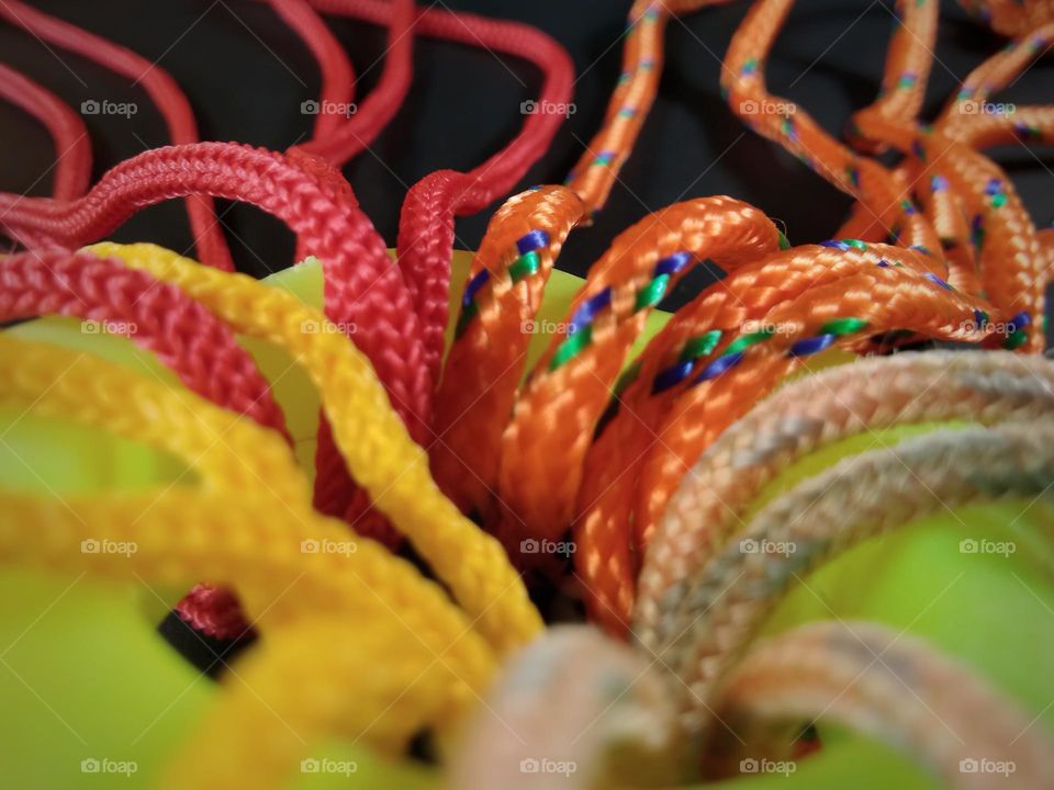 colorful ropes