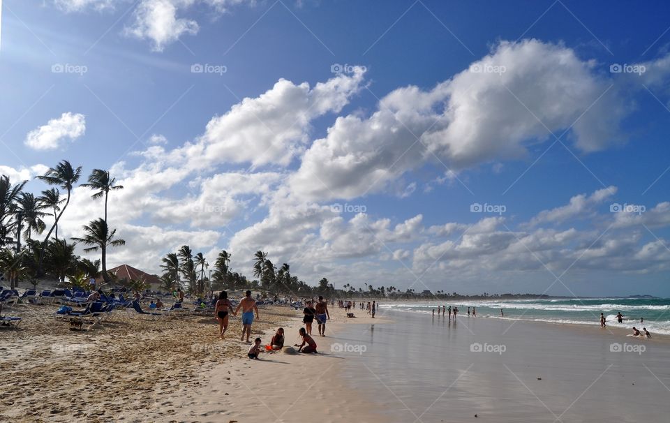 amazing punta cana beach in dominican republic