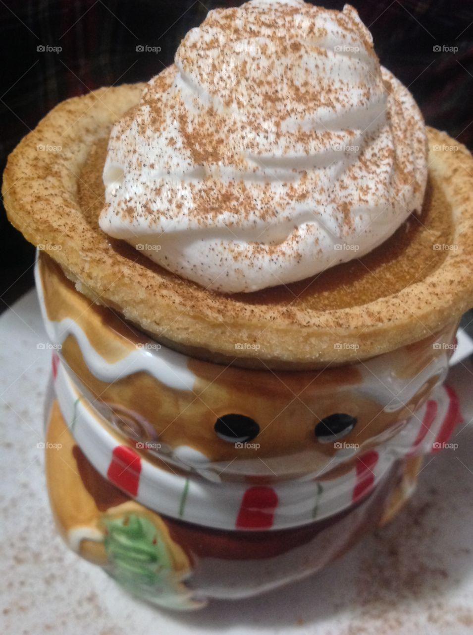 Unedited pumpkin pie