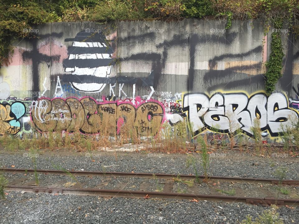 Graffiti, Urban, Wall, Old, Color