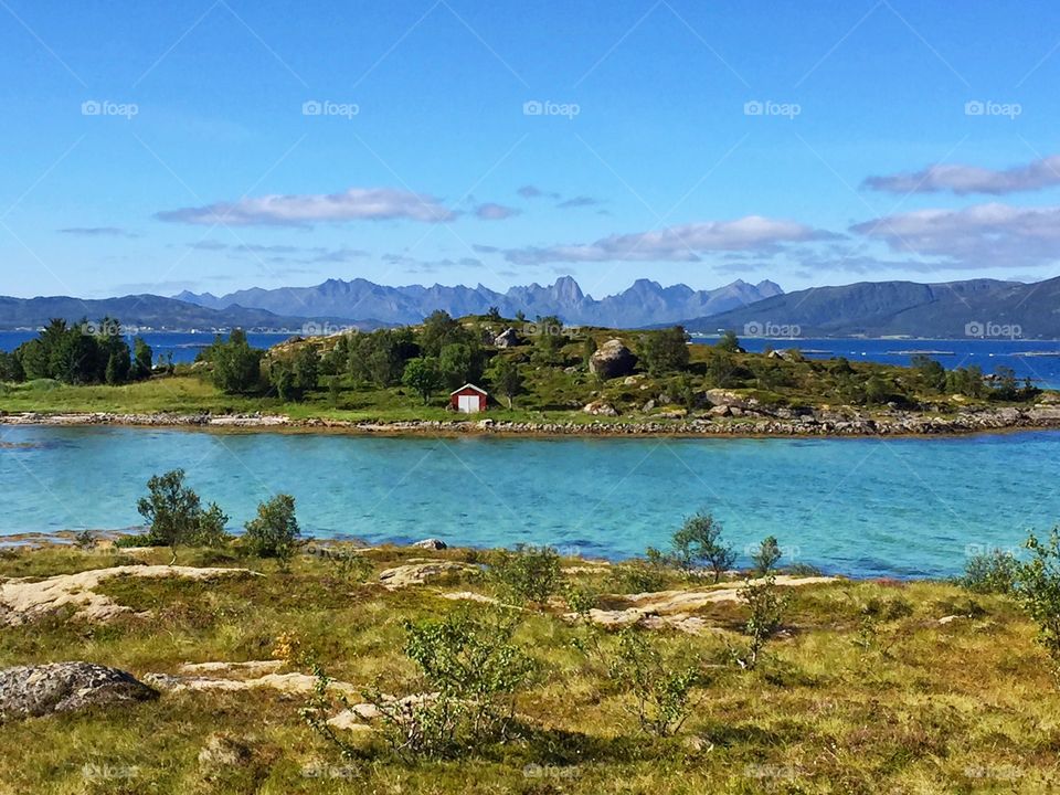 Lofoten landscape 