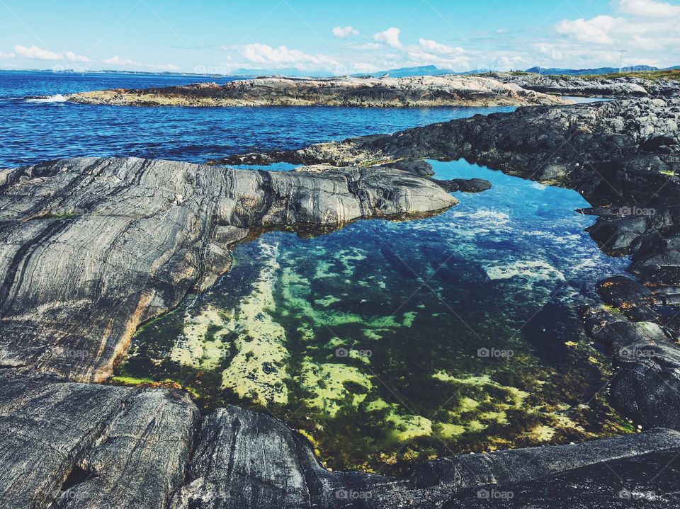 Norwegian nature and Reflections 