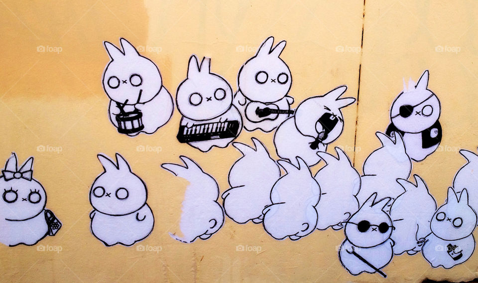 graffiti urban cute paint by cataana