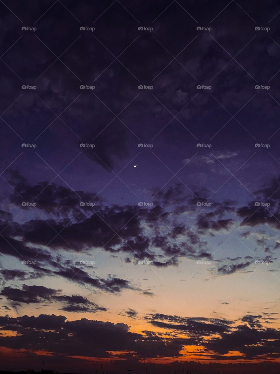 A warm and beautiful night with its details