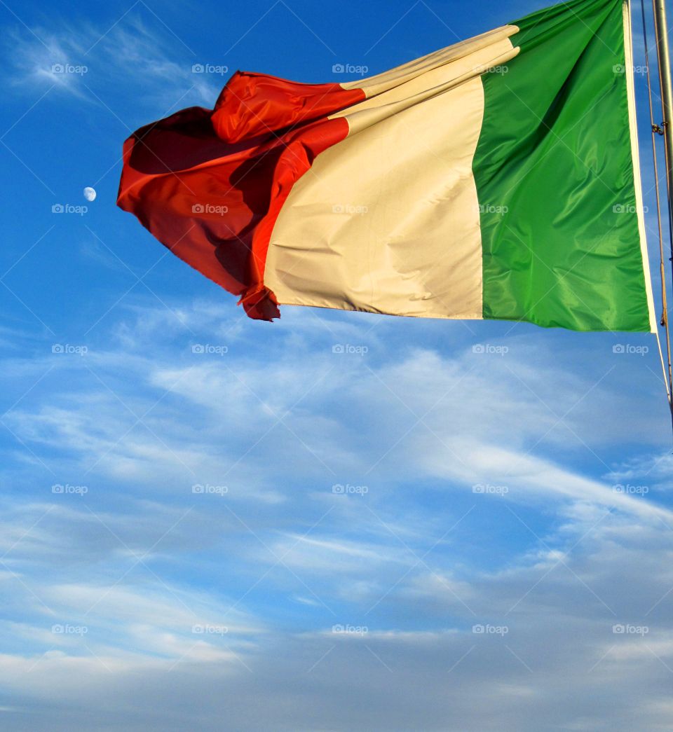 the italian flag