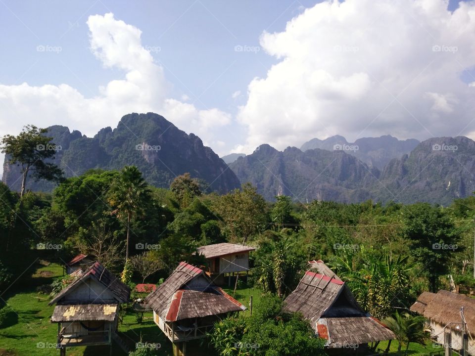 Hills in Laos