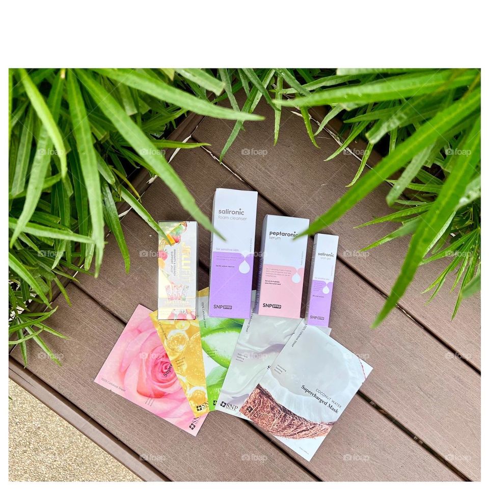 Korean skincare and beauty products 