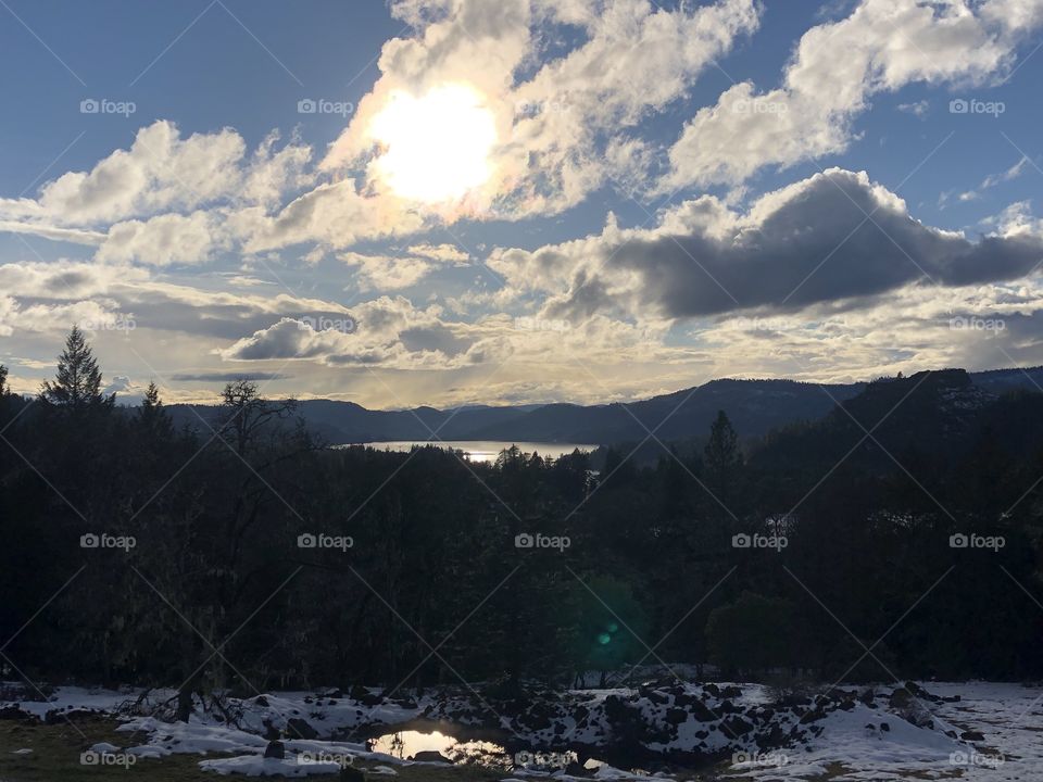 Clouds over Lost Creek