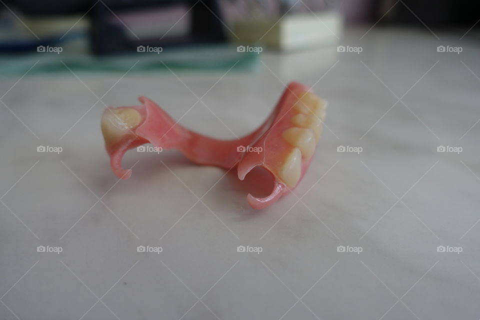 Modern nylone dentures