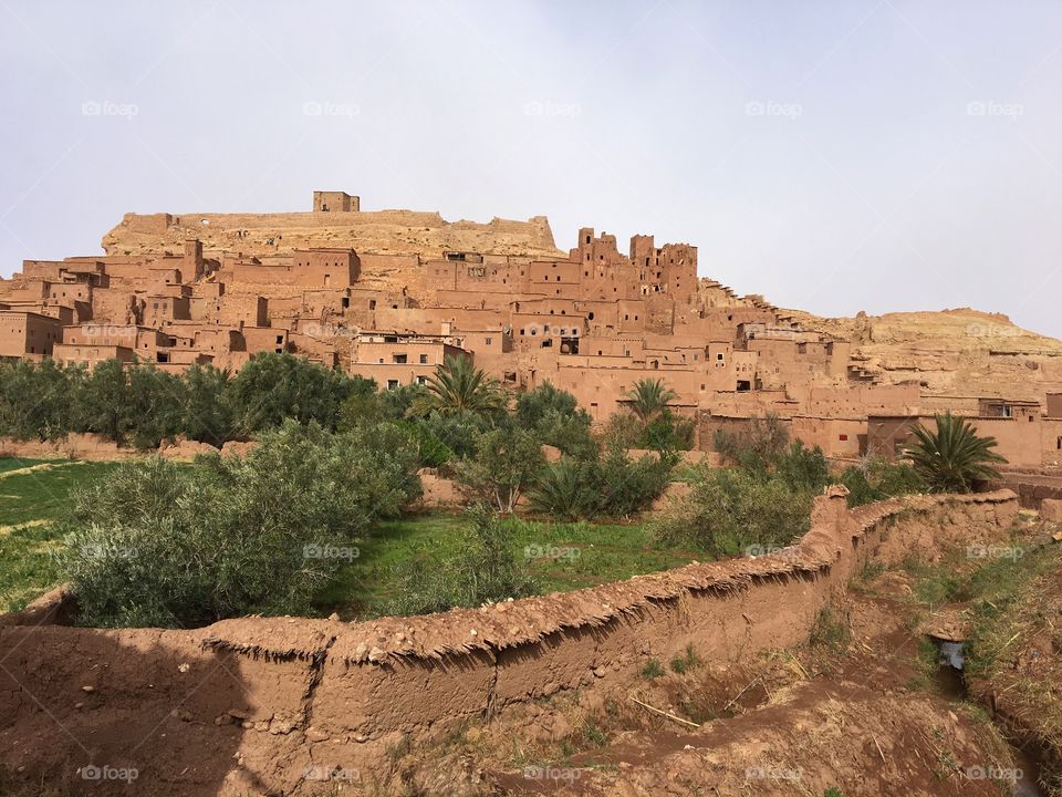 No Person, Fortification, Architecture, Desert, Travel