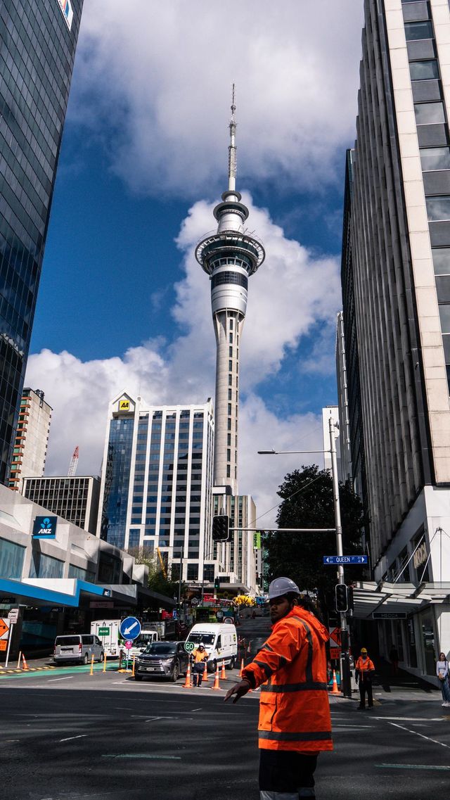 Sky tower in New Zealand