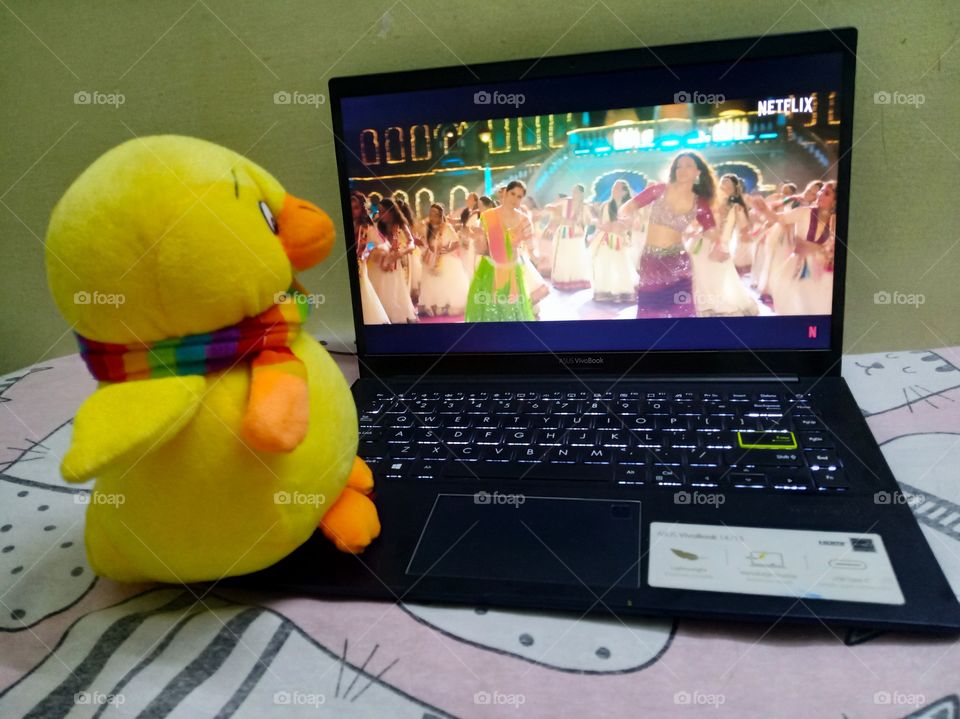 Netflix night, favorite show and my Netflix buddy.