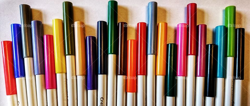 Colour pens