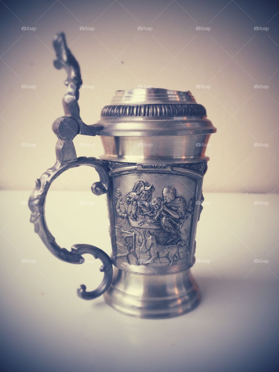 Beer metal mug
