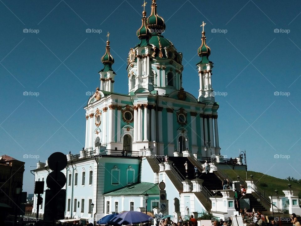 St. Michael's Church in the capital of Ukraine