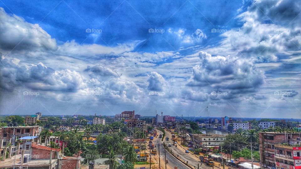 Our beautiful city. This photo is click by my mobile.
Thats photo is amazing  for a mobile wallpaper.