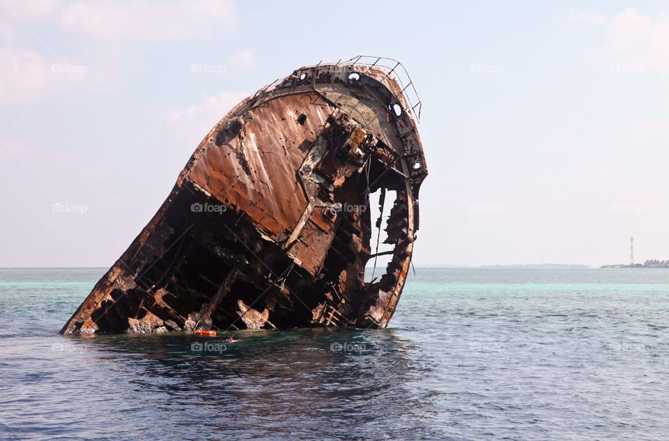Ship wreck. 