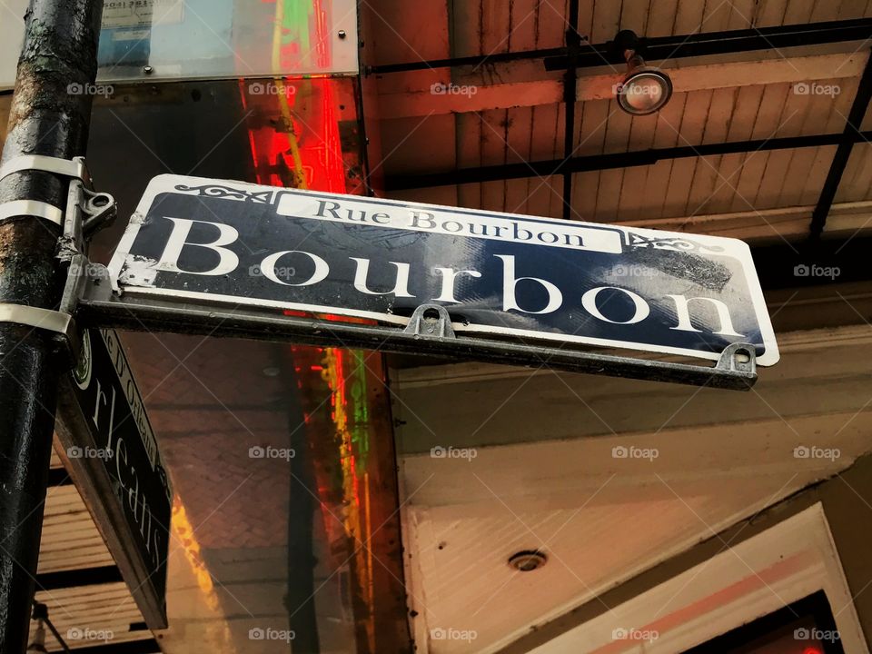 Bourbon Street, New Orleans, LA.