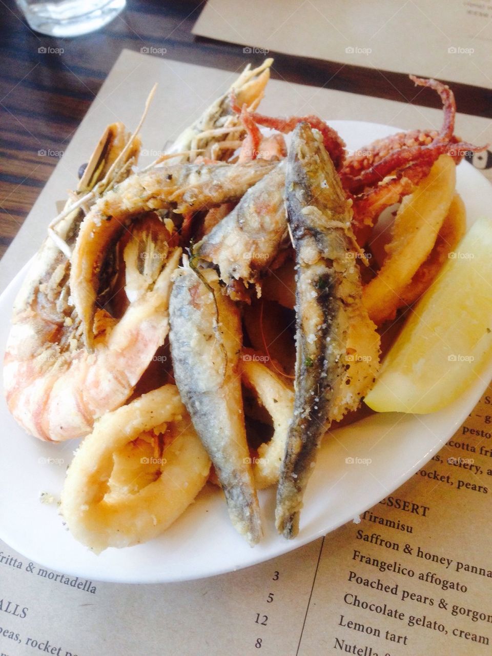 Fritto Misto Italian Seafood