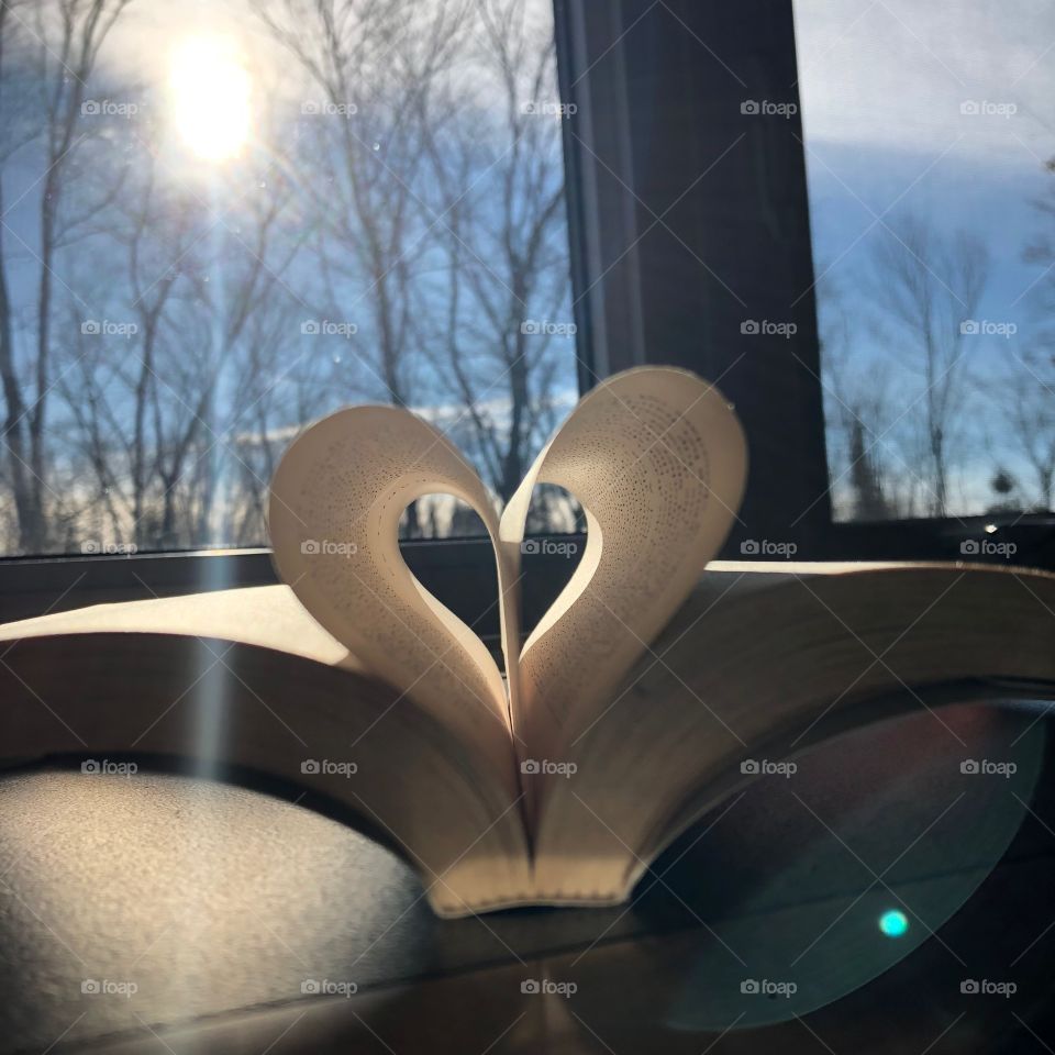 Sunshine on a heart book