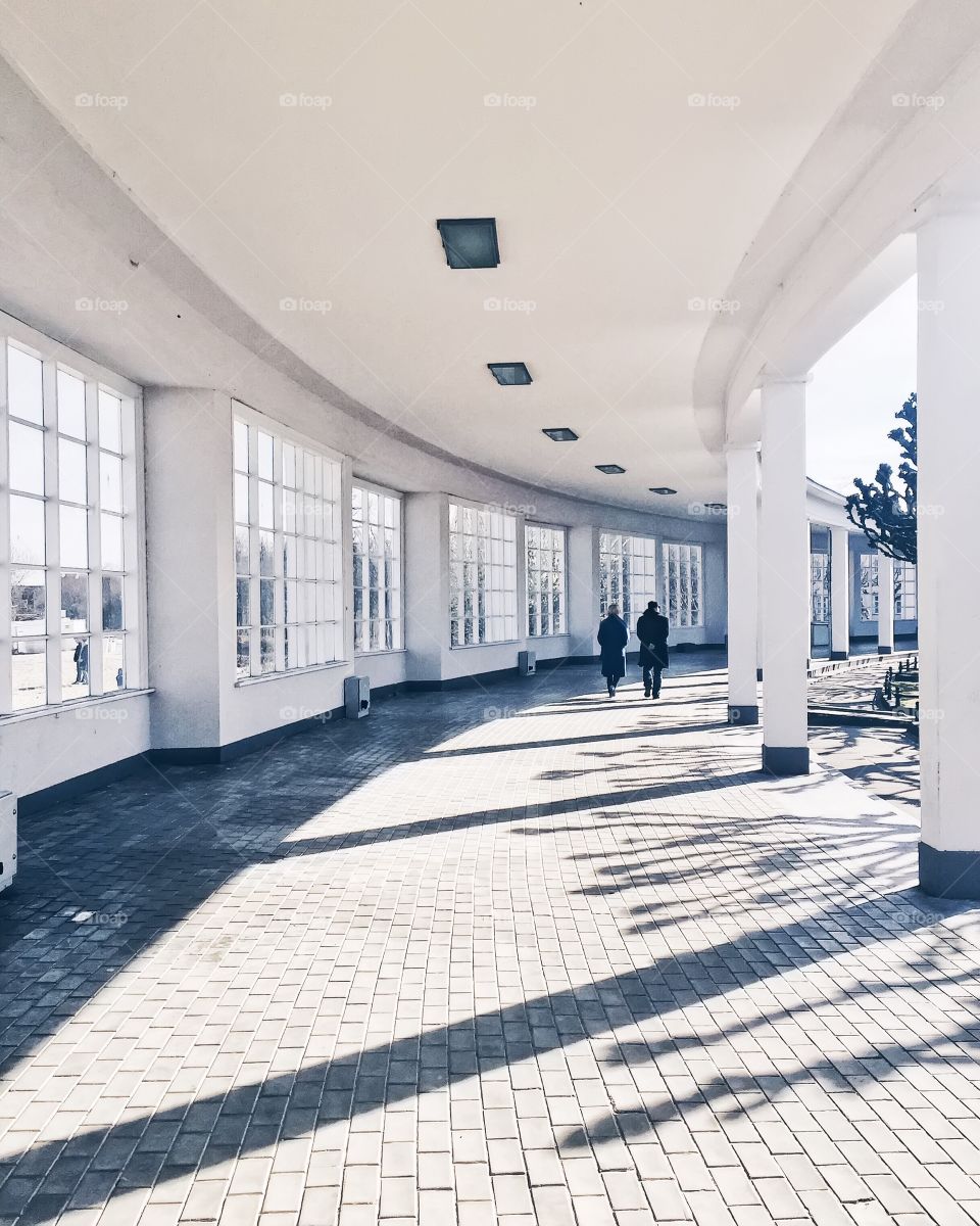 people walking