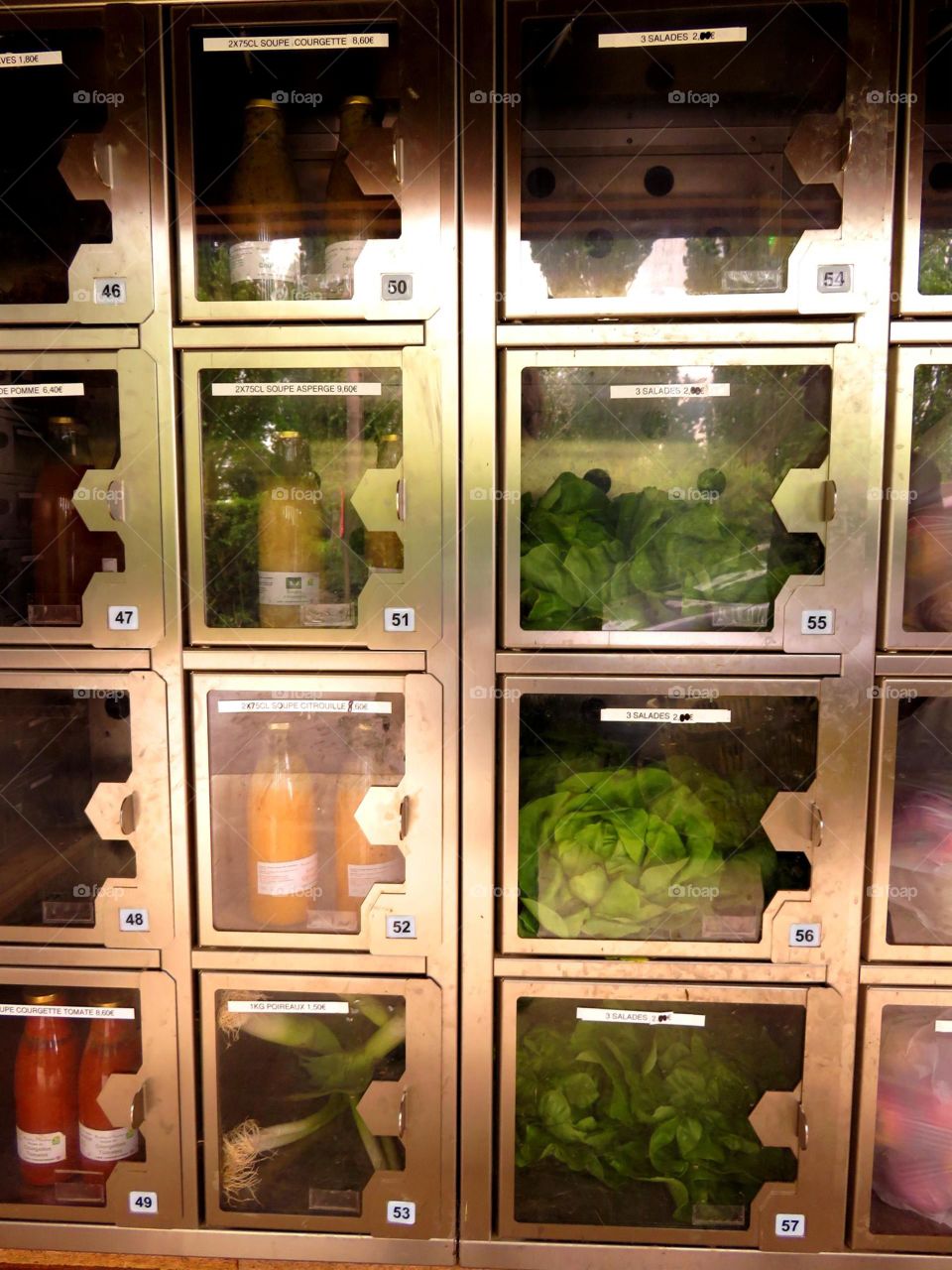 vegetable vending machine