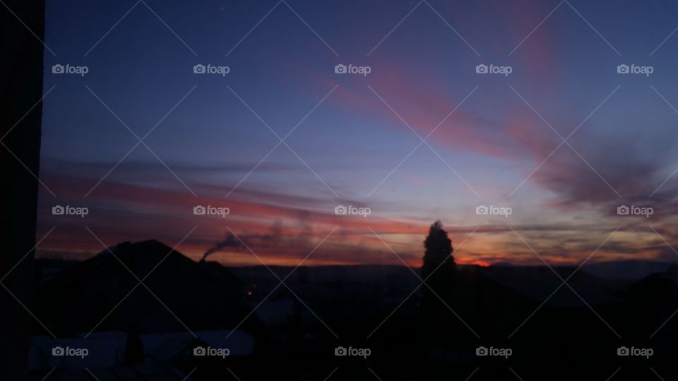 Sunset, Dawn, Dusk, Landscape, Evening