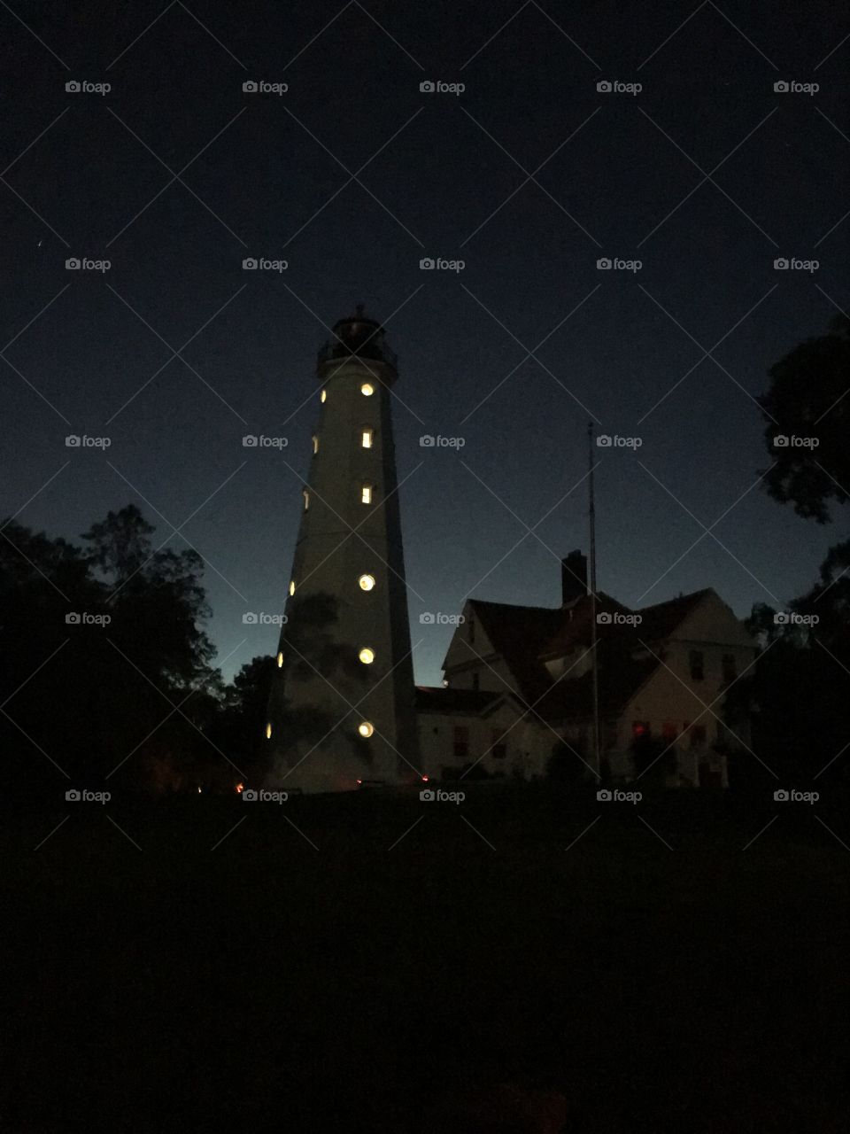 Night Lighthouse 