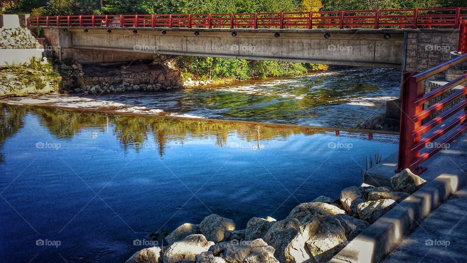 Bridge over the river