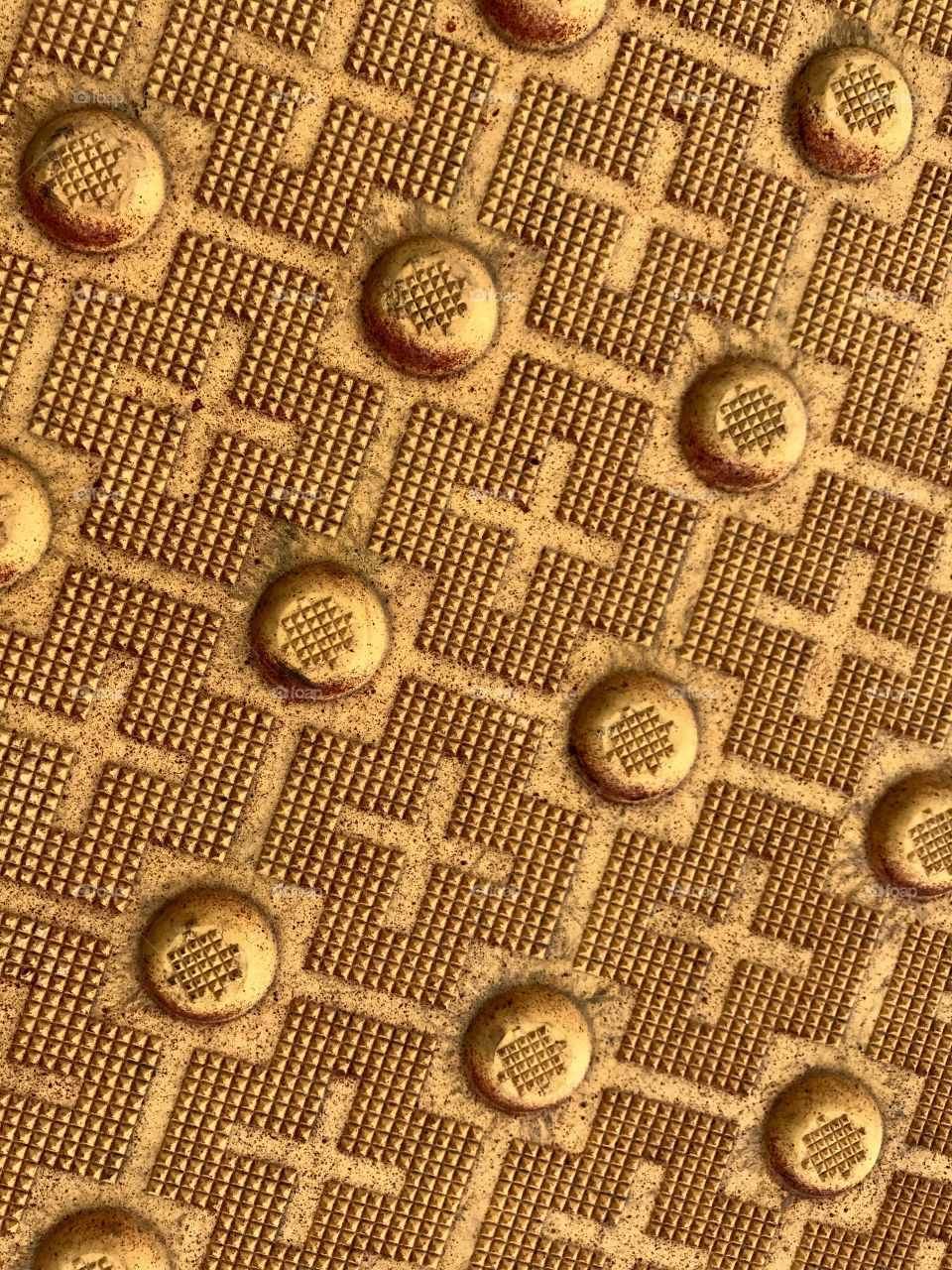 Gold Pattern Close-Up