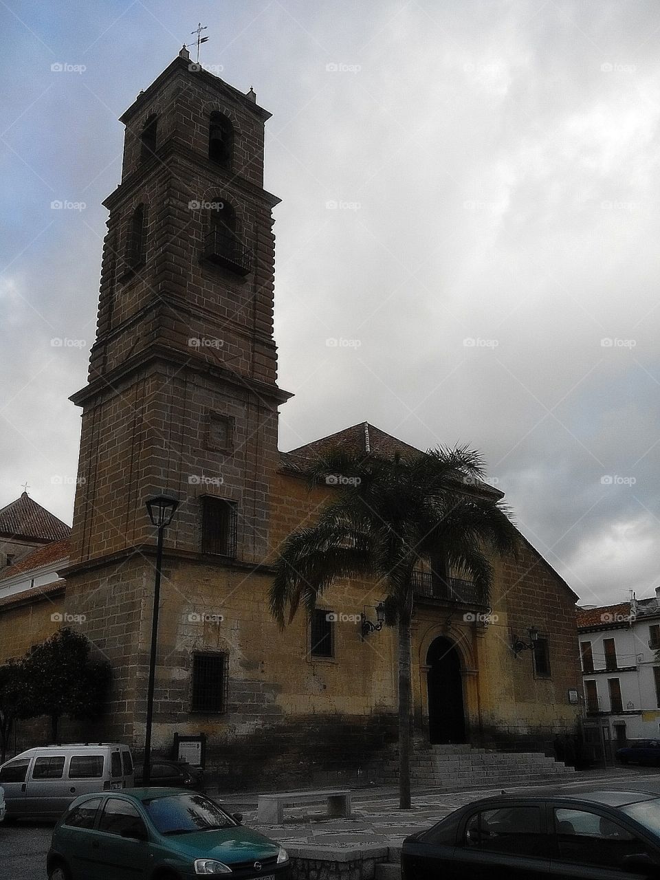 Old church in Alora, Spain