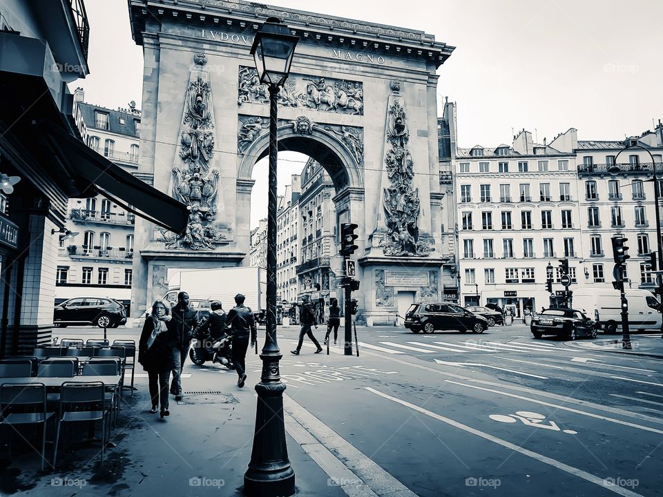 La vie en noir et blanc Paris